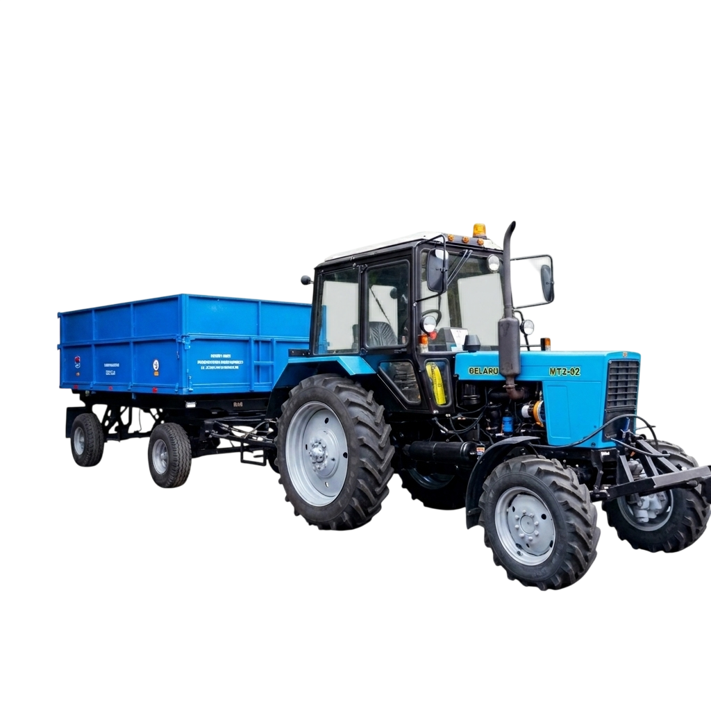 Аренда трактора с прицепом